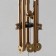 Wind Music Metal, tree "Attracting wealth" 5 tubes 55x9x9 cm