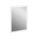 Cersanit Led 080 Design Pro 60x85 cm mirror, backlight, clock, with anti -recovery, rectangular