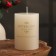 Candle-cylinder aromatic "jasmine", 7x10 cm