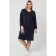 Women's dress, size 52, dark blue color