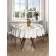 Photo scatter round, size 150x150 cm, Saten