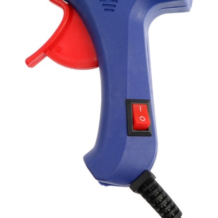 Tundra glue gun, 20 watts, 220 V, lace 1.2 m, switch, indicator, anti -bore, 7 mm-9