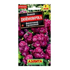 Flower seeds with levka dwarf 