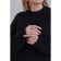 Female jumper, size s, black color 62038