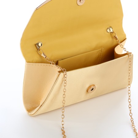 Female bag on a magnet, beige color-4