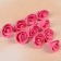 A set of colors for decor from foamiran, d = 2 cm, 10 pcs, pink