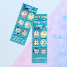 Bookmark “Time in English” 6x18.4 cm