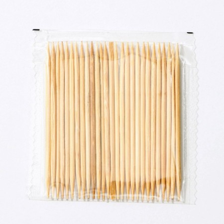 Toothpiece stand "Feld", complete with toothpicks, mix-6
