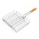 Grill grill, 240x310x55 mm, volumetric, chrome