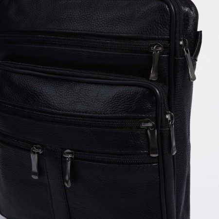 Male bag, black color-3