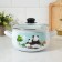 Panda pan, 3.1 l, glass cover