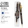 Handle Blue Blue Paste 1.0 mm with a figured clip "Real Men" Plastic