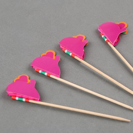 Skewers "Heart", in a set 6 pieces