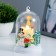 Nightlight "New Year's candle" LED from batteries 3haaa 9x9x12.5 cm Risalux