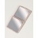 Mirror folding quad (2) s/took 7*7 cm wave matte beige packet QF