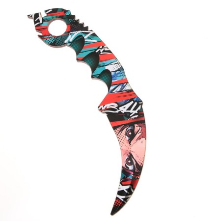 Souvenir weapon knife-kerambit "anime", length 22 cm-3