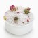 Bath salt with rose and calendula petals, 150 g, rose and calendula, pure happiness
