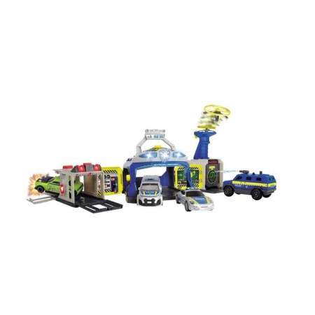 Set "Police Headquarters", 4 cars and 1 helicopter, light/sound-9
