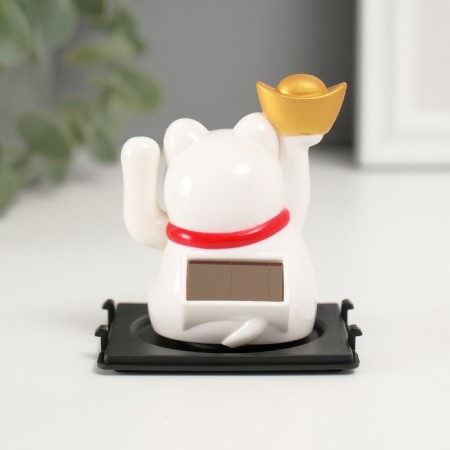 Plastic Plastic "White Mani-Neko with Micks of Yamba" 5x5x6 cm-6