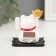 Plastic Plastic "White Mani-Neko with Micks of Yamba" 5x5x6 cm