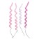 Jewelry for the cake "spirals", stretch, pale pink
