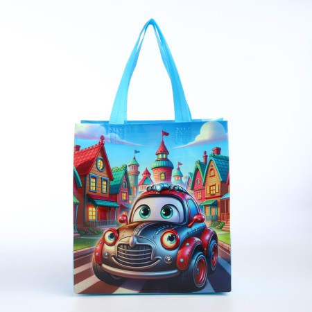 Bag Car Car, 23*12*25, Department without lightning, Blue-1