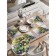 A set of napkins for setting the table "Fairytale holiday", rectangular, rounded edges, size 30x46 cm, 4 pcs