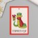 Cardboard Biro "Happy New Happiness!" set 10 pcs (5 types) 4x6 cm