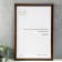 Photo frame Plastic "Mira" 40x60 cm dark nut (plastic screen)