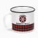 New Year! New Year's ceramic mug "Happy New Year", 450 ml, white color