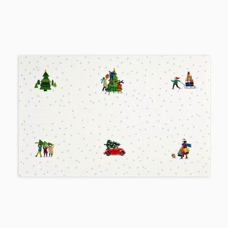 Box for musser cakes "Happiness and Joy", 27 x 17.8 x 6.5 cm, New Year-5