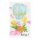 Set of towels kitchen shares "Easter fun" 35x60cm-4pcs, 100% cotton