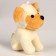 Puzzles with a soft toy "Dog"