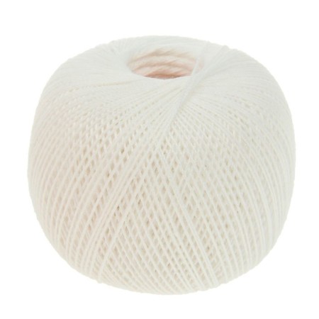 Knitting threads "rose" 320m/50g 100% Mercerized cotton color 0101-1