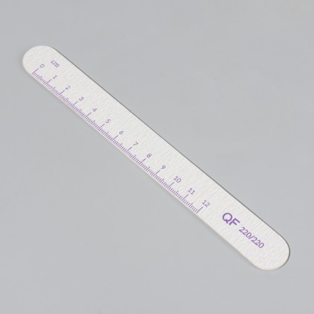 Steep file, set 20 pcs, abrasiveness 220, 18 cm, gray/purple color-2