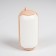Container-strupid with bags for cleaning (roll 15 bags 29x21 cm), white-pink