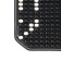 Masser cape on a seat 45 × 45 cm, wood, black