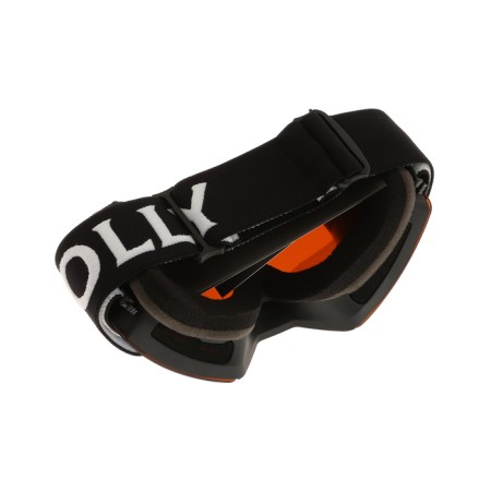 Premium mask glasses, for motorcycle, removable two-layer glass, two colors orange, green-9