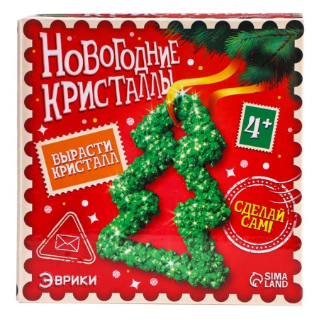 Set for growing crystals "New Year tree"-5
