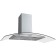 MBS RUTA 190 GLASS, fireplace, 600 m3/h, 3 speeds, 90 cm, glass/silver