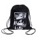 A bag for shoes with a pocket of 420 x 340 mm, calligrata MSO-7C, (soft polyester, density 210D), "Anime Eye"