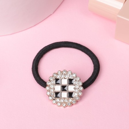 Hair elastic band "Olven" chess, 5 cm-1