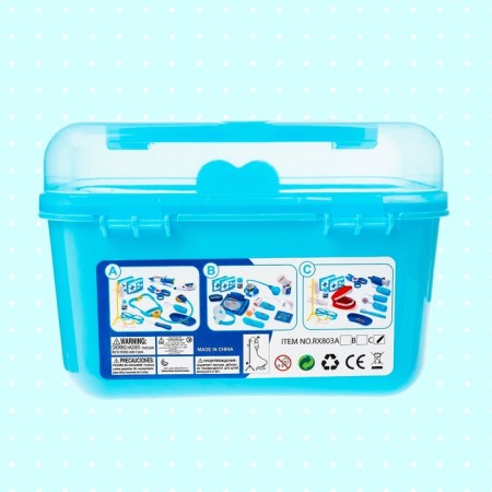 Dentist's set "Heading teeth" in a suitcase, mix-5
