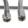 Shower hose Accoona A381, 150 cm, chrome
