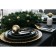 Porcelain dish for supply magistro pietra lunare, d = 22 cm, black color