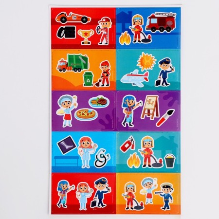 Magnetic designer "Studying professions"-5