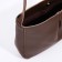Cross-Bodi Bag on a zipper, brown color