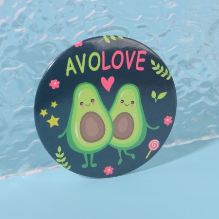 Avolove mirror, d = 7 cm, multi -colored-3