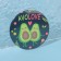 Avolove mirror, d = 7 cm, multi -colored