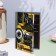 Birthday card!" embossing, congruen, black background, 12.5x19.4 cm